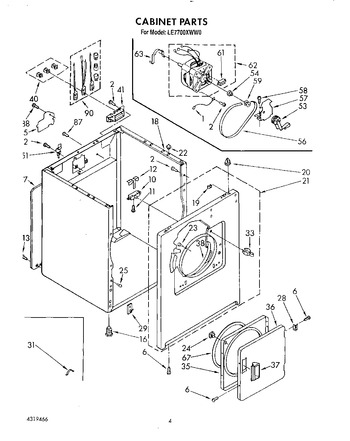 Diagram for LE7700XWN0