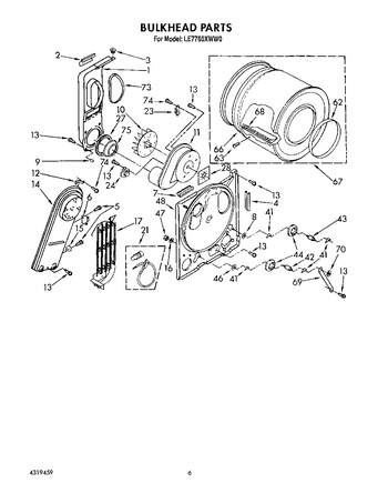 Diagram for LE7760XWW0