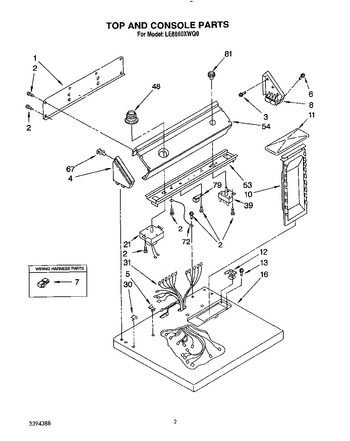 Diagram for LE8860XWQ0