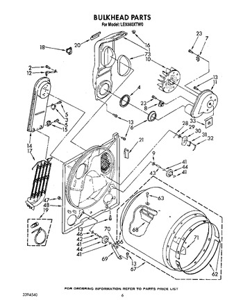 Diagram for LE9380XTW0