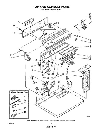 Diagram for LE9800XPW0