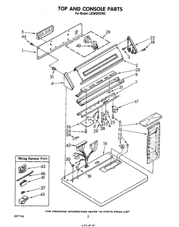 Diagram for LE9800XSW0