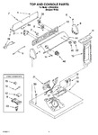 Diagram for 02 - Top And Console Parts