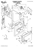 Diagram for 01 - Cabinet Parts