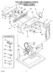 Diagram for 02 - Top And Console Parts