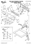 Diagram for 01 - Top And Console Parts