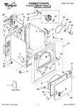 Diagram for 01 - Cabinet Parts