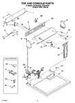 Diagram for 02 - Top And Console Parts