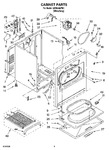 Diagram for 02 - Cabinet Parts