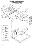 Diagram for 02 - Top And Console Parts