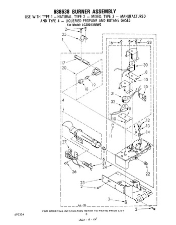 Diagram for LG3001XMW0