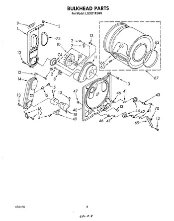 Diagram for LG3001XSW0