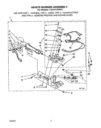 Diagram for LG4441XWW1