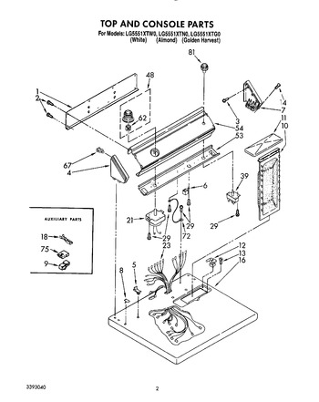 Diagram for LG5551XTW0