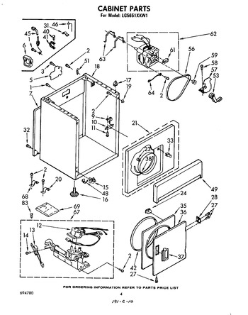 Diagram for LG5651XKW1