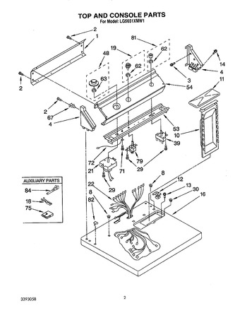 Diagram for LG5651XMW1