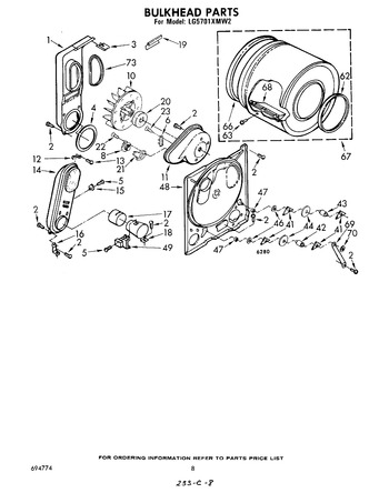 Diagram for LG5701XMW2