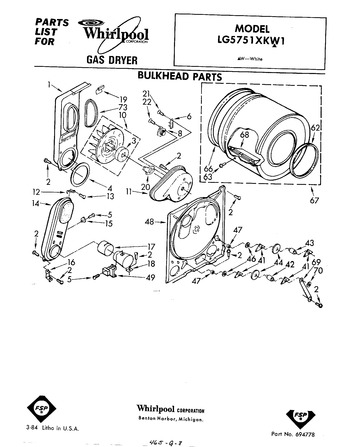 Diagram for LG5751XKW1