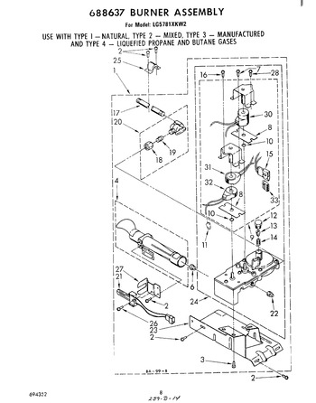 Diagram for LG5781XKW2