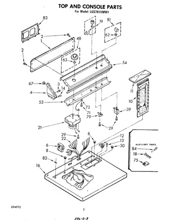 Diagram for LG5791XMW1