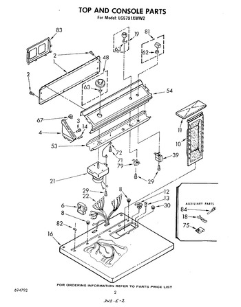 Diagram for LG5791XMW2