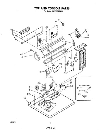 Diagram for LG5796XPW0