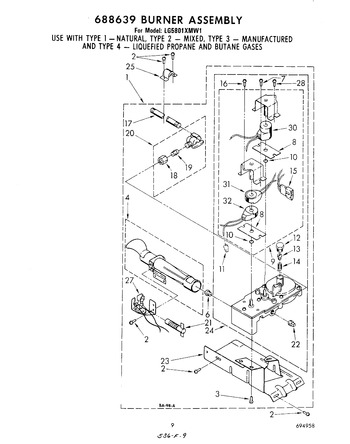 Diagram for LG5801XMW1