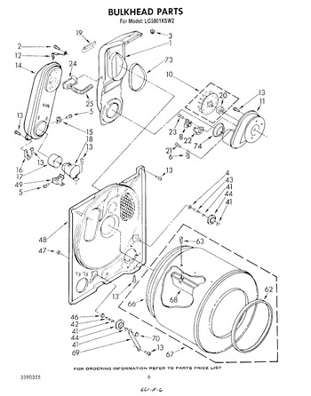 Diagram for LG5801XSW2