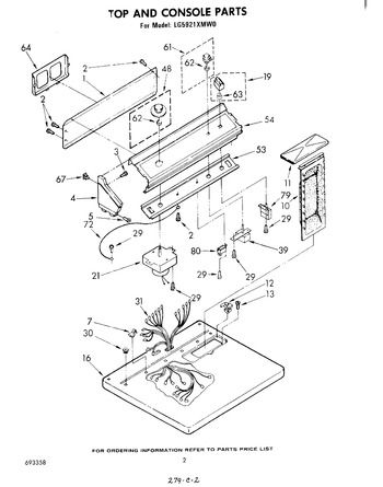 Diagram for LG5921XMW0