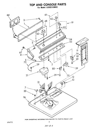 Diagram for LG5921XMW2