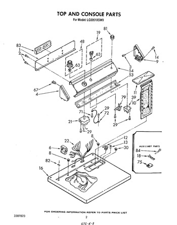 Diagram for LG5951XSW0