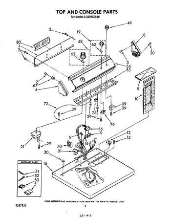 Diagram for LG6099XSW1