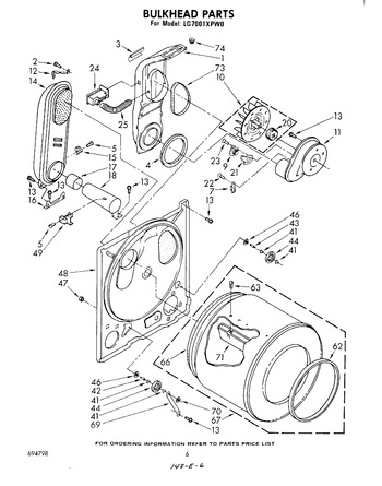 Diagram for LG7001XPW0