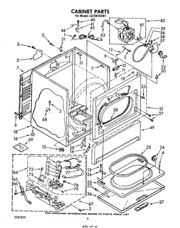 Diagram for LG7081XSF1