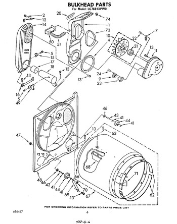 Diagram for LG7681XPW0