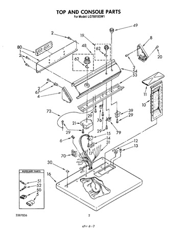 Diagram for LG7681XSW1