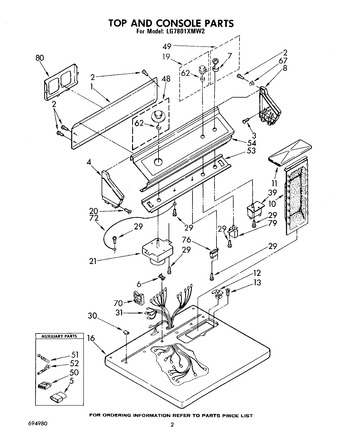 Diagram for LG7801XMW2