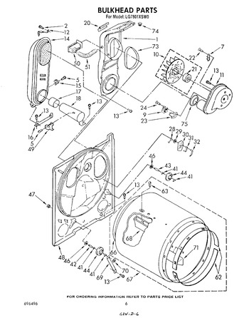 Diagram for LG7801XSW0