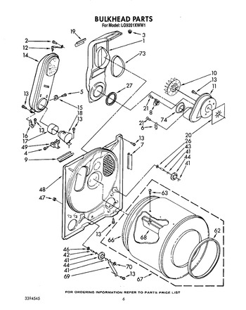 Diagram for LG9201XWW1