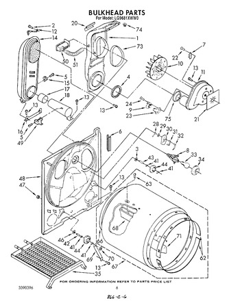 Diagram for LG9681XWW0