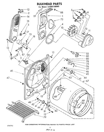 Diagram for LG9801XMW0