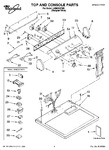 Diagram for 01 - Top And Console Parts