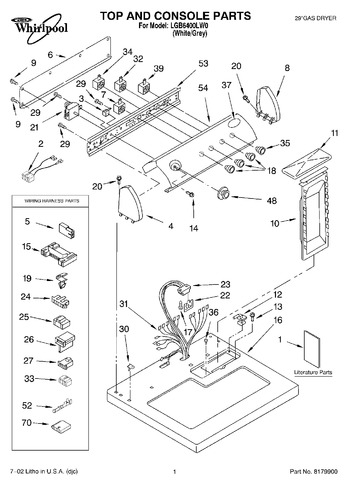 Diagram for LGB6400LW0