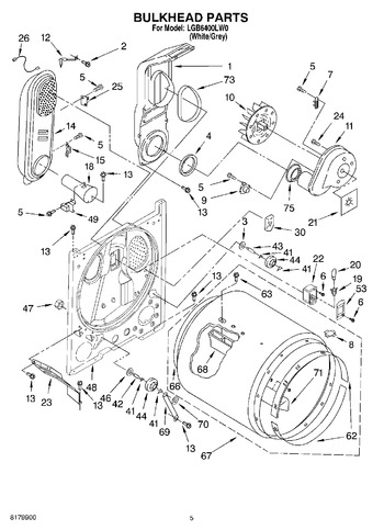 Diagram for LGB6400LW0