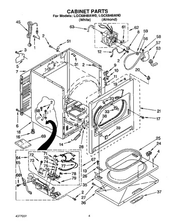 Diagram for LGC6848AW0