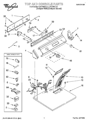 Diagram for LGC7646DQ1