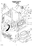 Diagram for 02 - Cabinet Parts