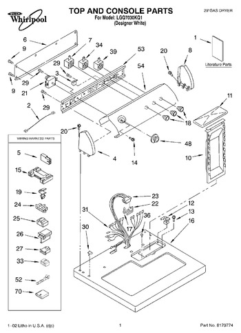 Diagram for LGQ7030KQ1