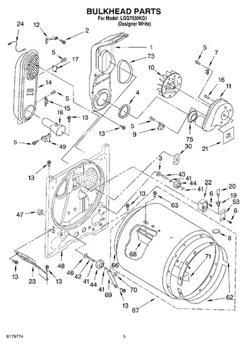 Diagram for LGQ7030KQ1