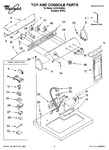 Diagram for 01 - Top And Console Parts